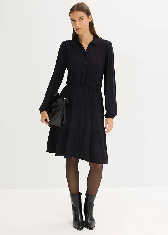 Robe douce en jersey viscose, bonprix