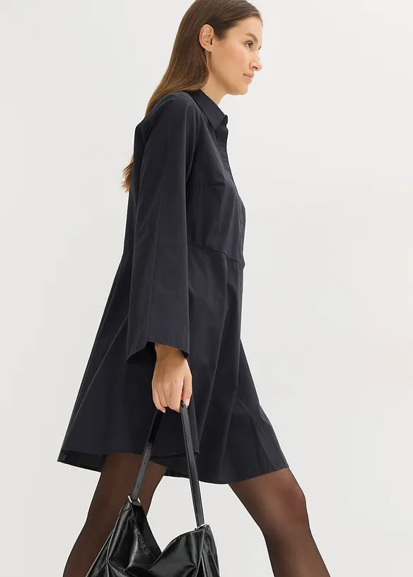 Robe-chemise 100% coton, bonprix