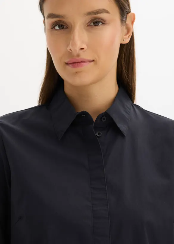 Robe-chemise 100% coton, bonprix