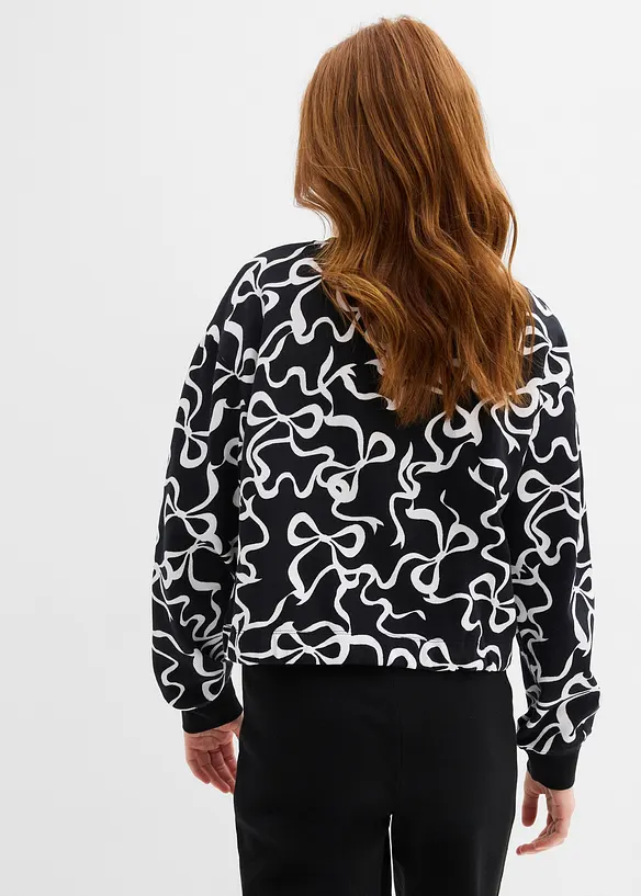 Sweat-shirt 100% coton, bonprix