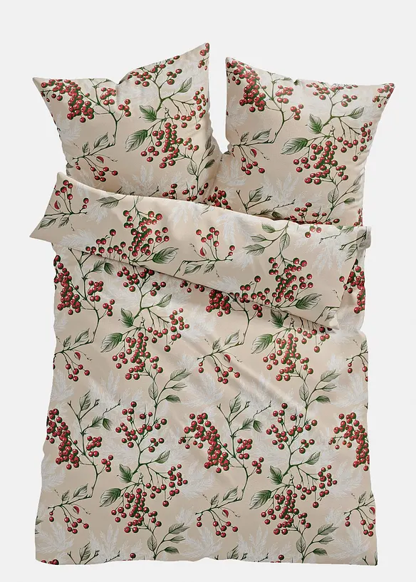 Parure de lit à motif de sorbier des oiseaux, bonprix