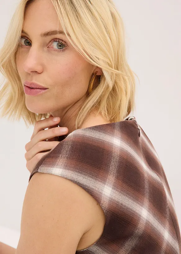 Robe à carreaux, bonprix