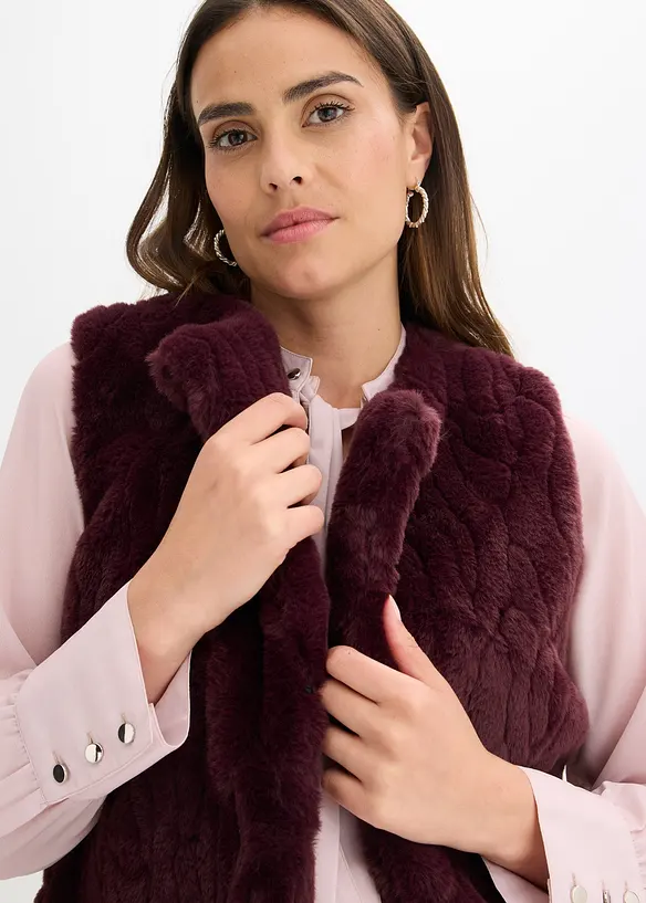 Gilet sans manches doux et moelleux, bonprix