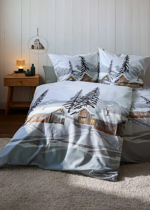 Parure de lit avec paysage, bonprix