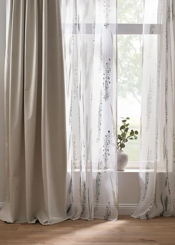 Rideau occultant et thermique au toucher velouté (1 pce), bonprix