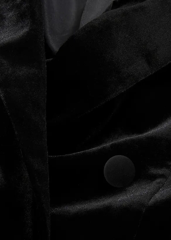 Blazer en velours doux, bonprix