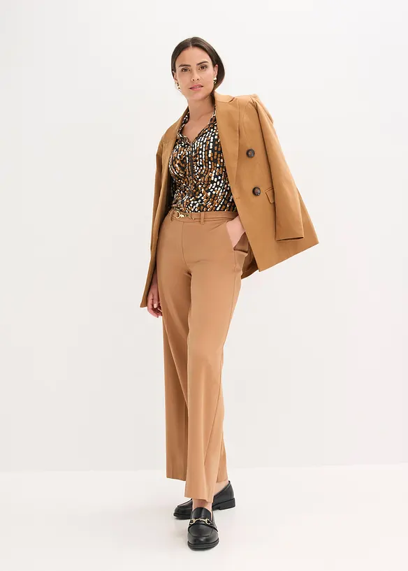 Blouse en jersey de viscose mélangée, bonprix