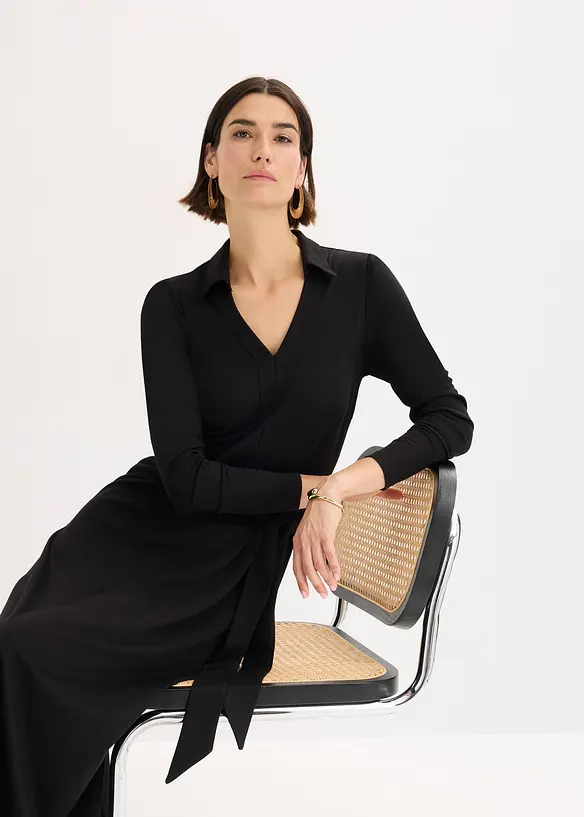 Robe-chemise en viscose majoritaire, bonprix