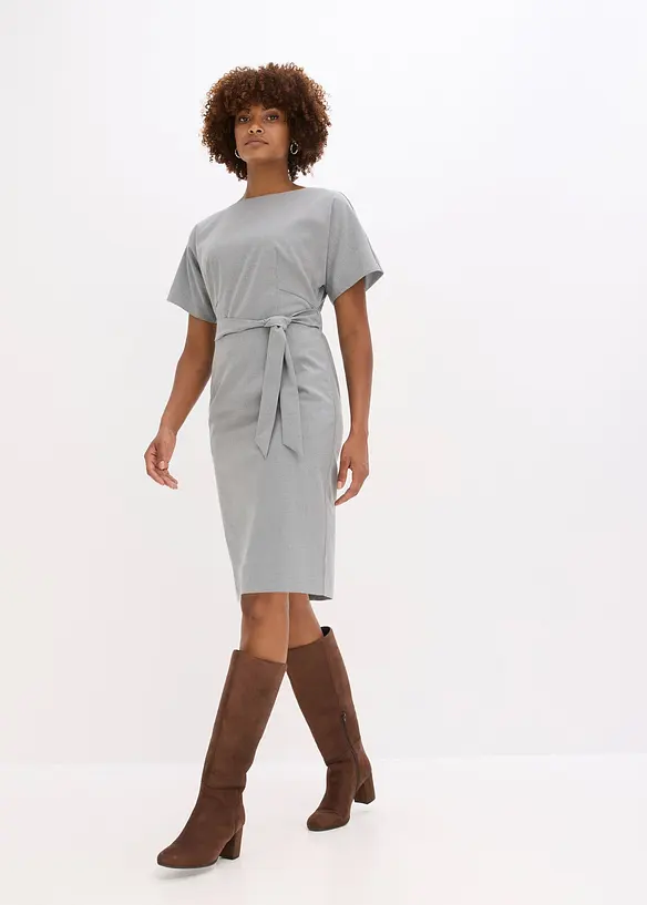 Robe fourreau à manches papillon, bonprix