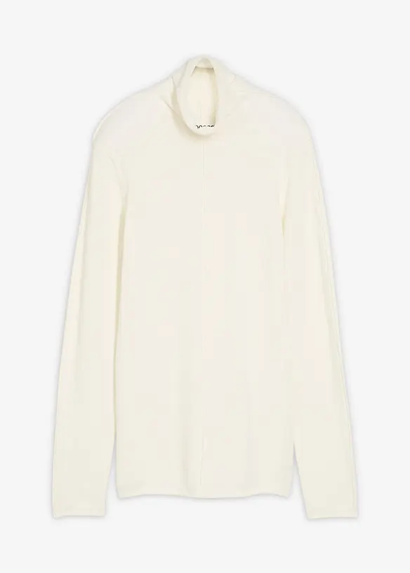 Pull col roulé doux, bonprix