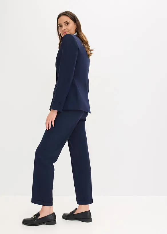 Blazer avec détails surfilés décoratifs, bonprix