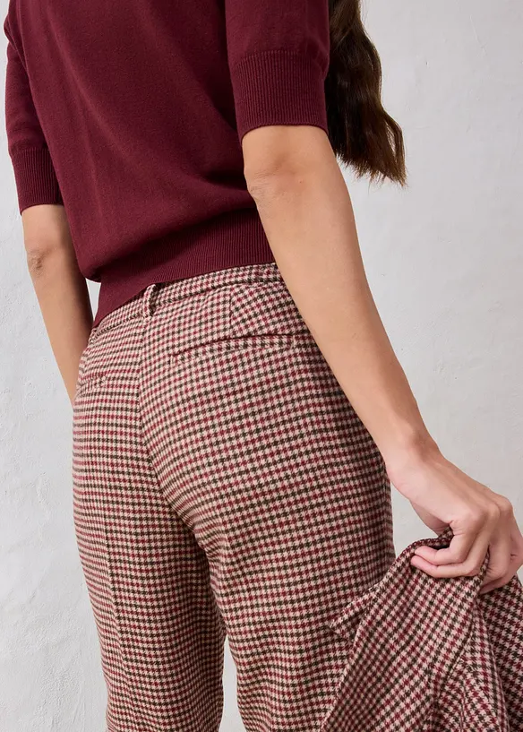 Pantalon en laine majoritaire, bonprix