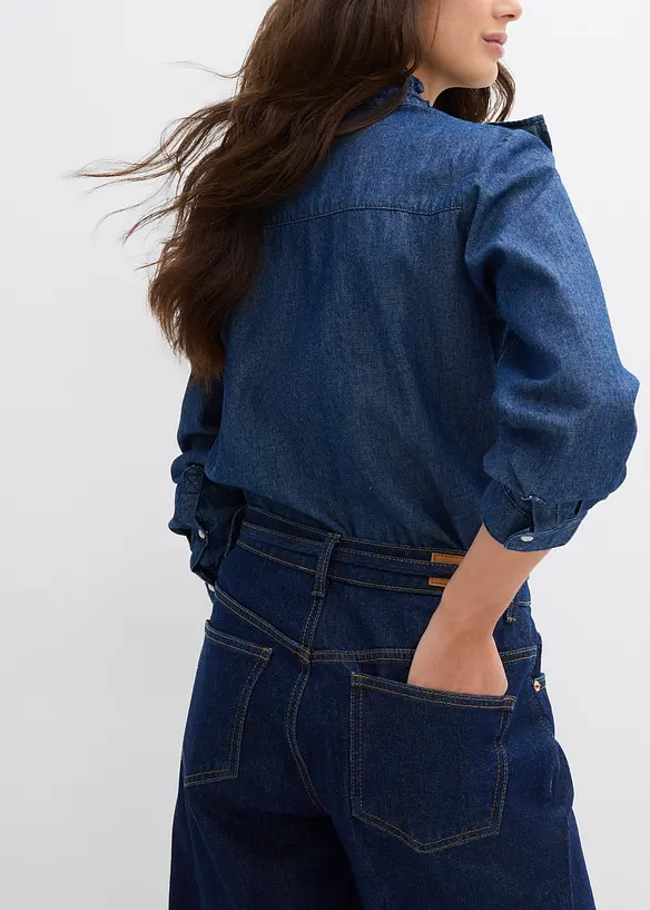 Jean large taille mi-haute, bonprix