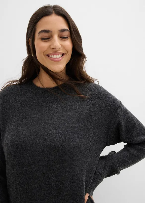 Robe pull midi, bonprix