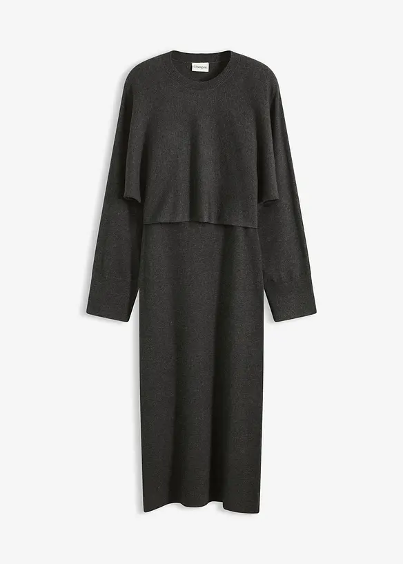 Ensemble 2 pi&egrave;ces en maille, bonprix