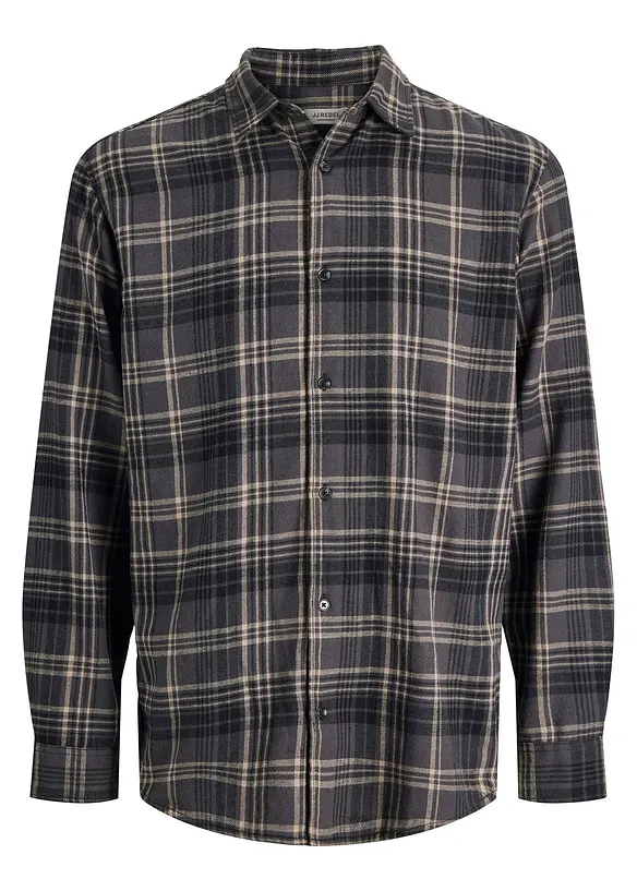 Chemise JJ REBEL en flanelle 100% coton, J&J Rebel