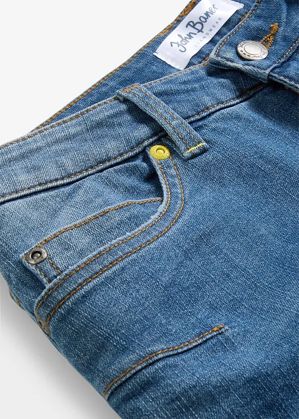 Jean thermique slim avec doublure en flanelle, fuselé, bonprix