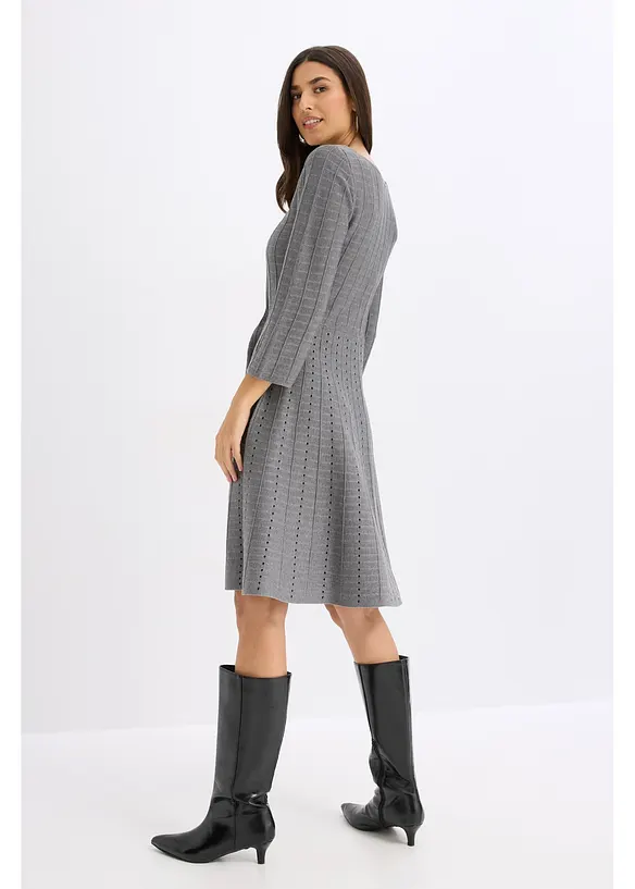 Robe douce en maille, bonprix