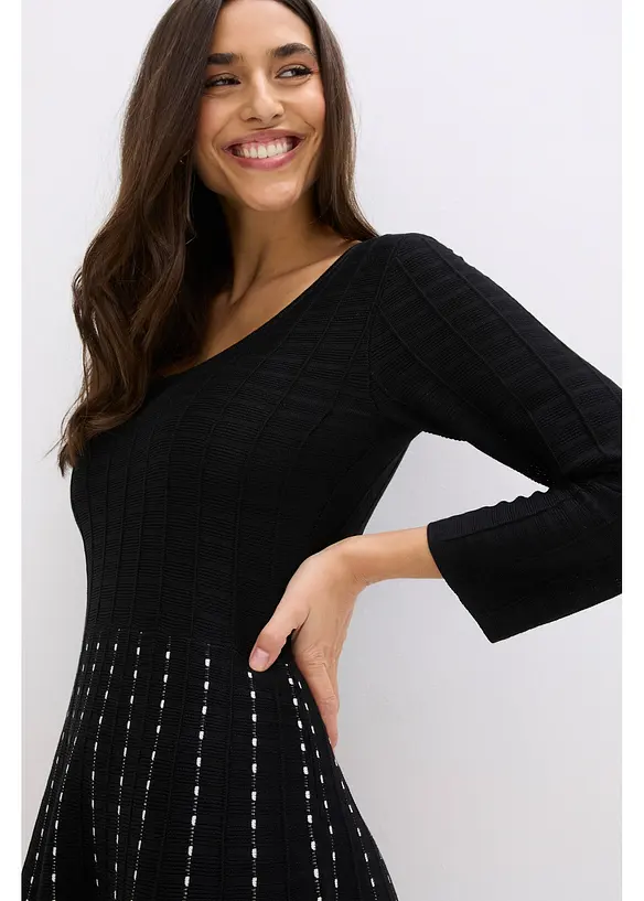 Robe douce en maille, bonprix