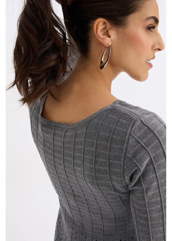 Robe douce en maille, bonprix