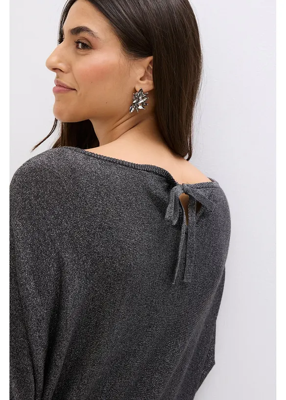 Robe fluide en maille de viscose mélangée, bonprix