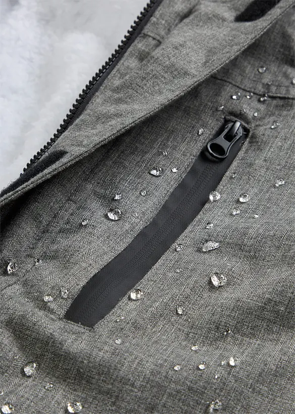 Parka technique imperméable, doublée sherpa douce, bonprix