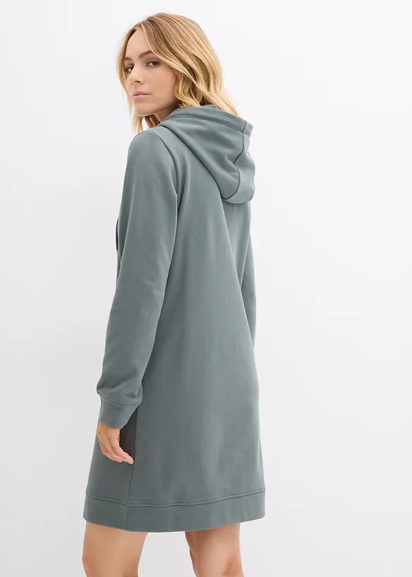 Robe sweat à capuche, bonprix