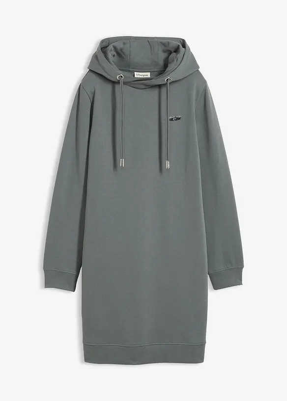 Robe sweat à capuche, bonprix