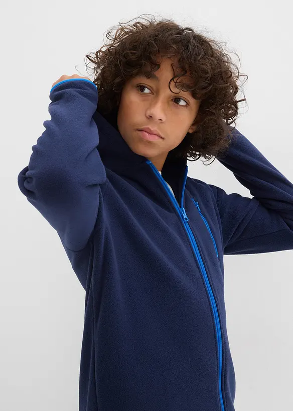 Gilet polaire à détails contrastants, bonprix