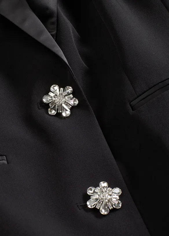 Blazer à boutons bijoux, bonprix