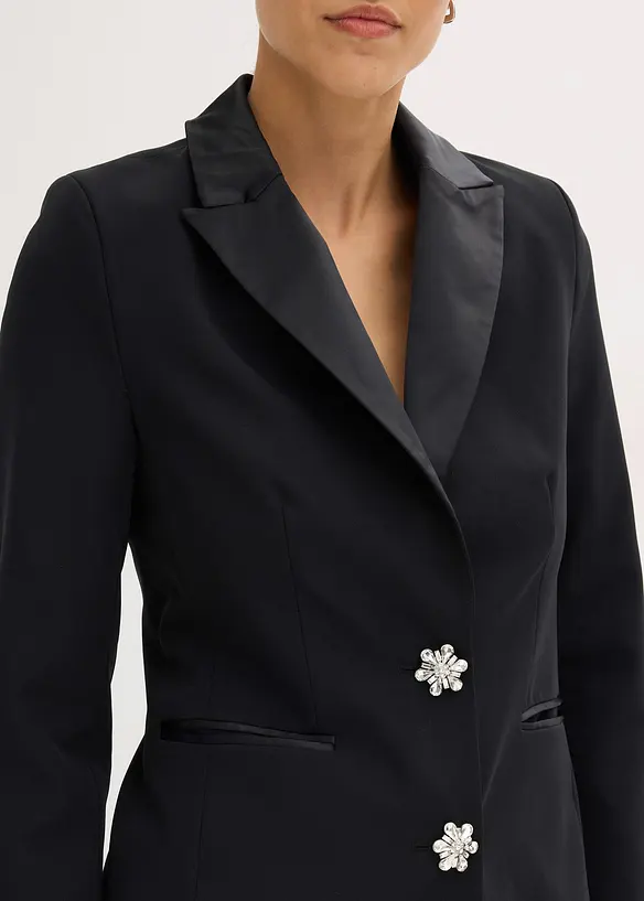 Blazer à boutons bijoux, bonprix