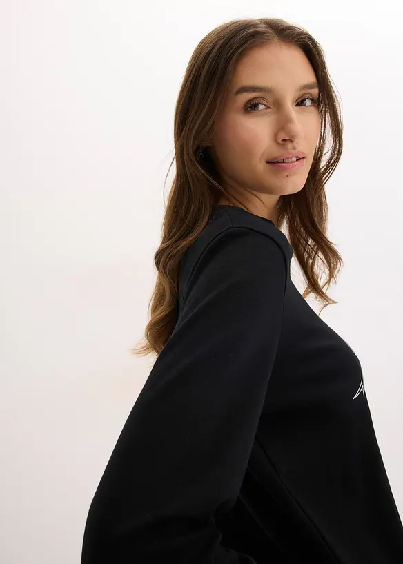 T-shirt manches longues 100% coton, bonprix