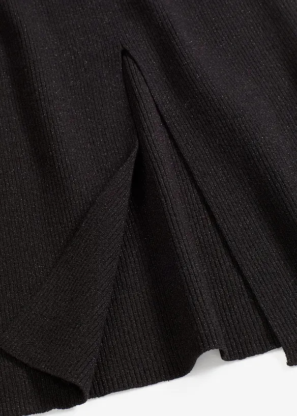 Jupe douce en fine maille de viscose mélangée, bonprix