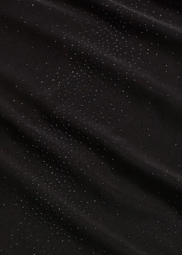 T-shirt manches longues en mesh délicat, bonprix