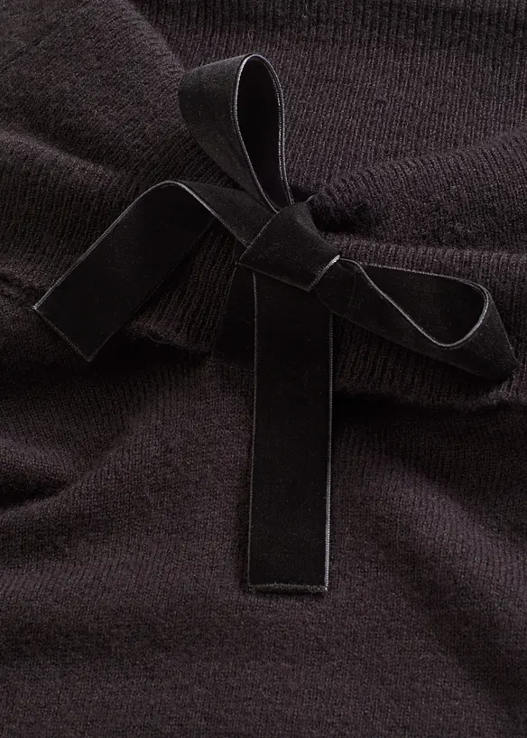 Pull oversize à encolure Bardot, bonprix