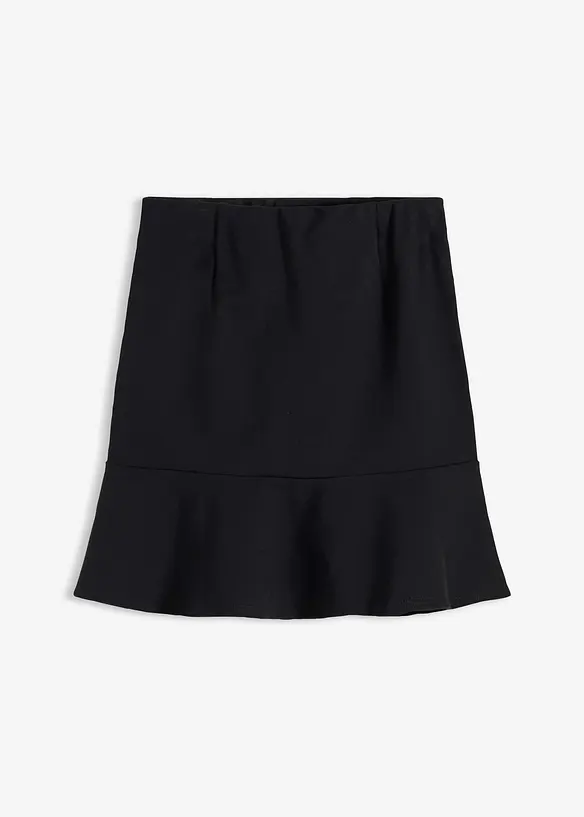 Mini-jupe en Punto di Roma confortable, bonprix