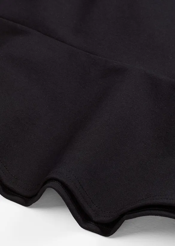 Mini-jupe en Punto di Roma confortable, bonprix