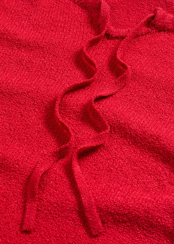 Pull en grosse maille avec lien à nouer, bonprix