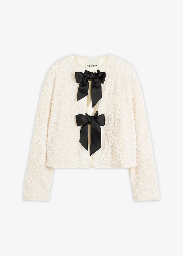 Veste courte à sequins, bonprix