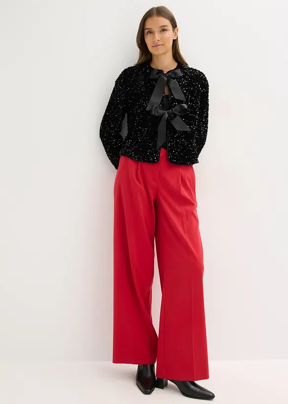 Veste courte à sequins, bonprix