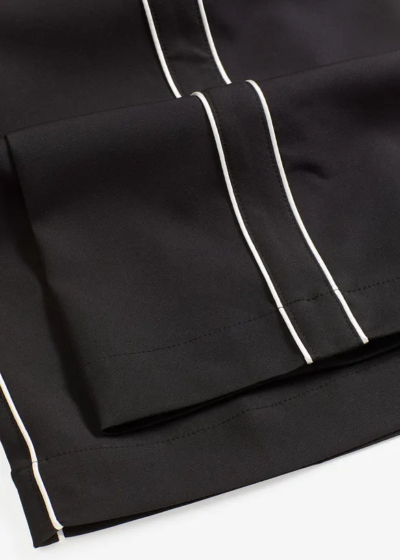 Pantalon palazzo à galons décoratifs, bonprix