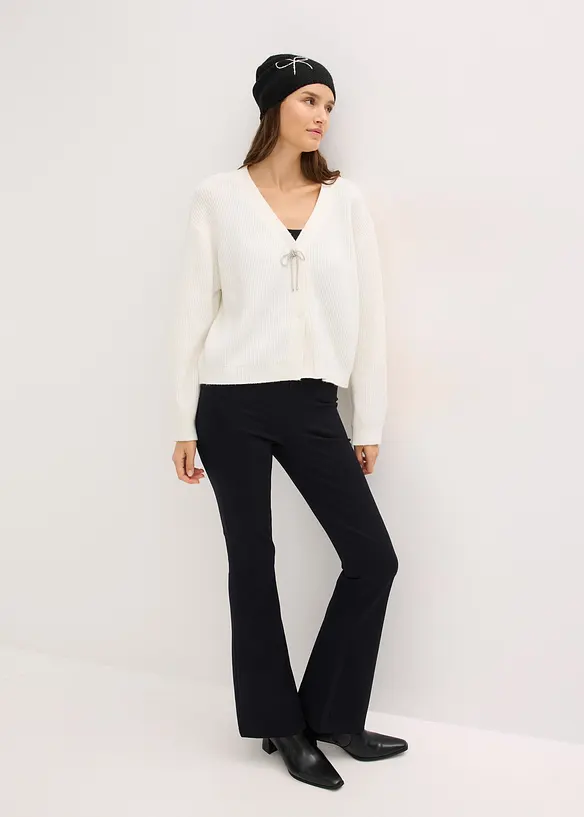 Gilet court en maille, bonprix