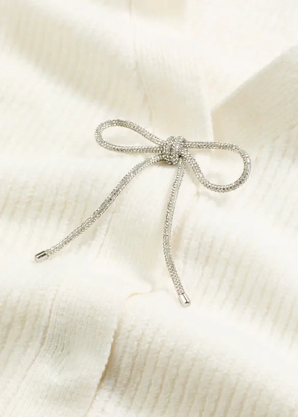 Gilet court en maille, bonprix