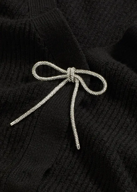 Gilet court en maille, bonprix