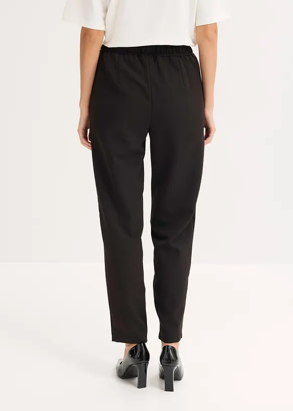 Pantalon jogger avec taille élastiquée, bonprix