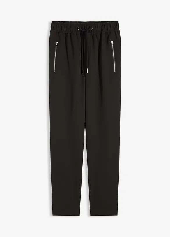 Pantalon jogger avec taille élastiquée, bonprix