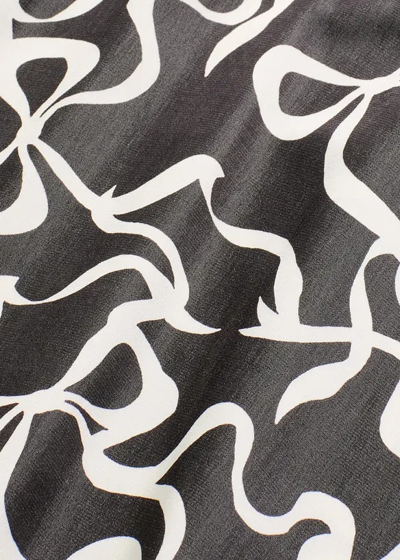 Robe midi fluide en viscose mélangée, bonprix