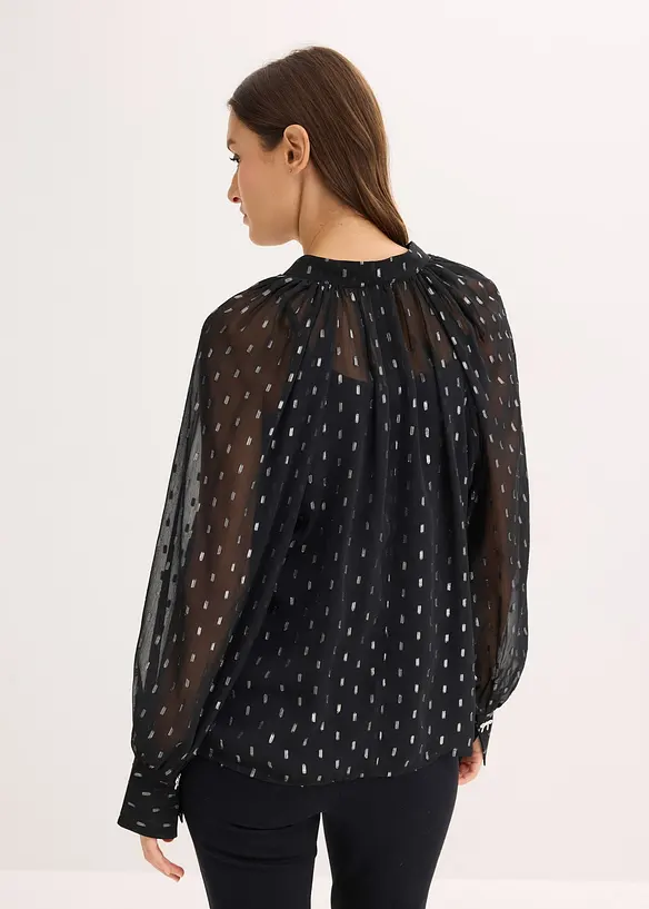 Blouse transparente, bonprix