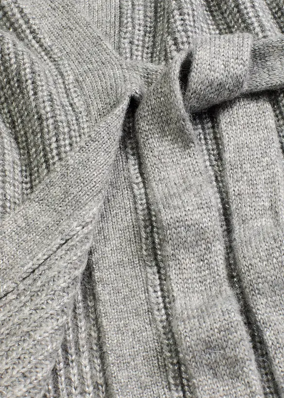 Gilet cache-cœur oversize, bonprix