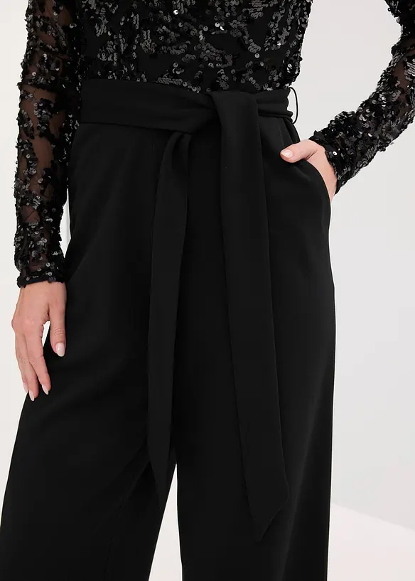 Combinaison avec haut brodé de sequins, bonprix